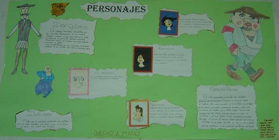 IES de Valmojado: Mural de Personajes 2